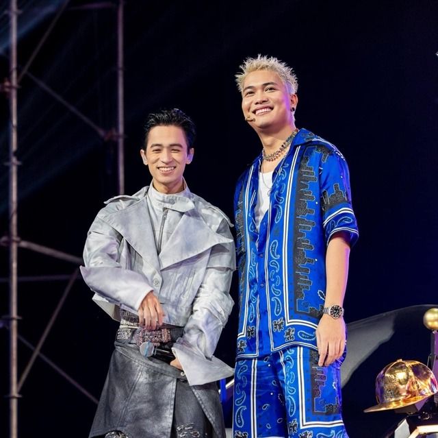 7dnight (left) and rapper BigDaddy. - Courtesy of Vie Channel