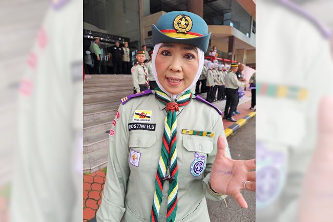 Skip Rostini Major (Rtd) Suhaili. - Photo: Borneo Bulletin/ANN