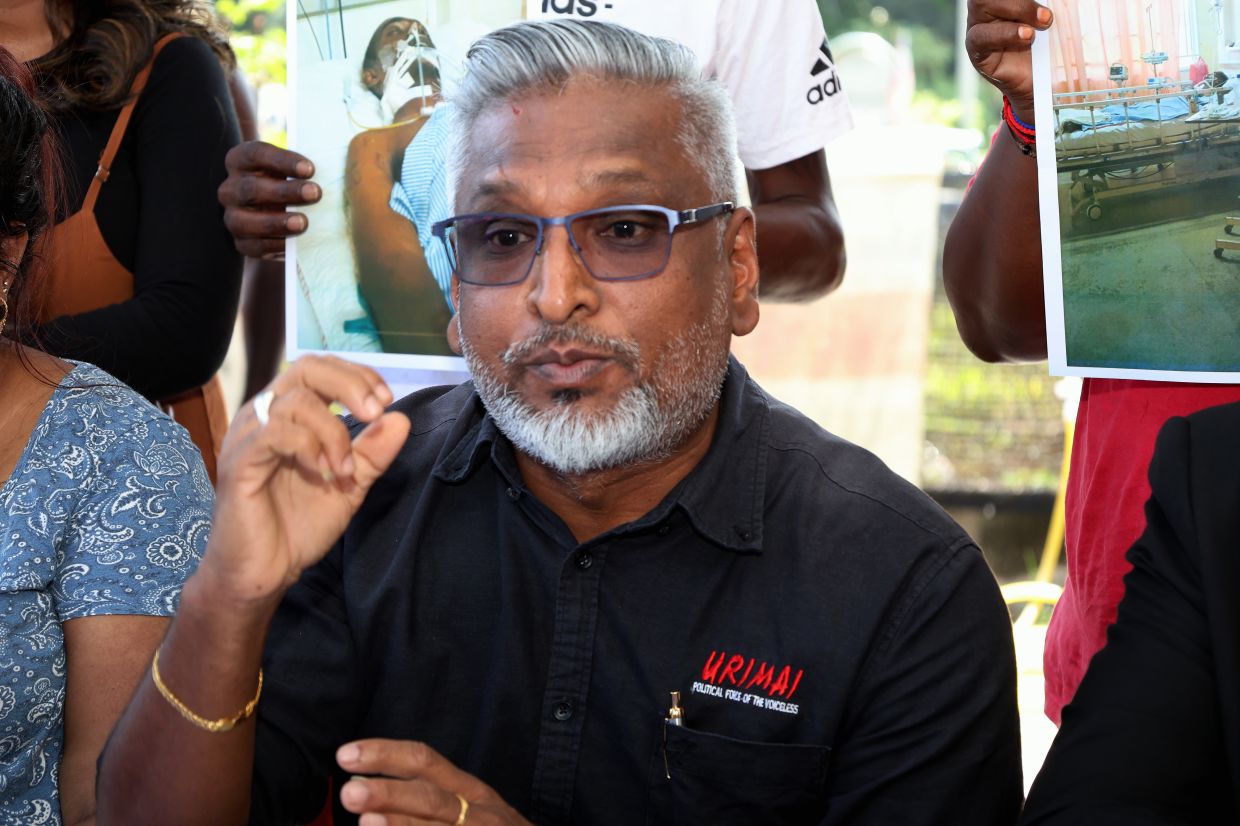 URIMAI Deputy president David Marshel