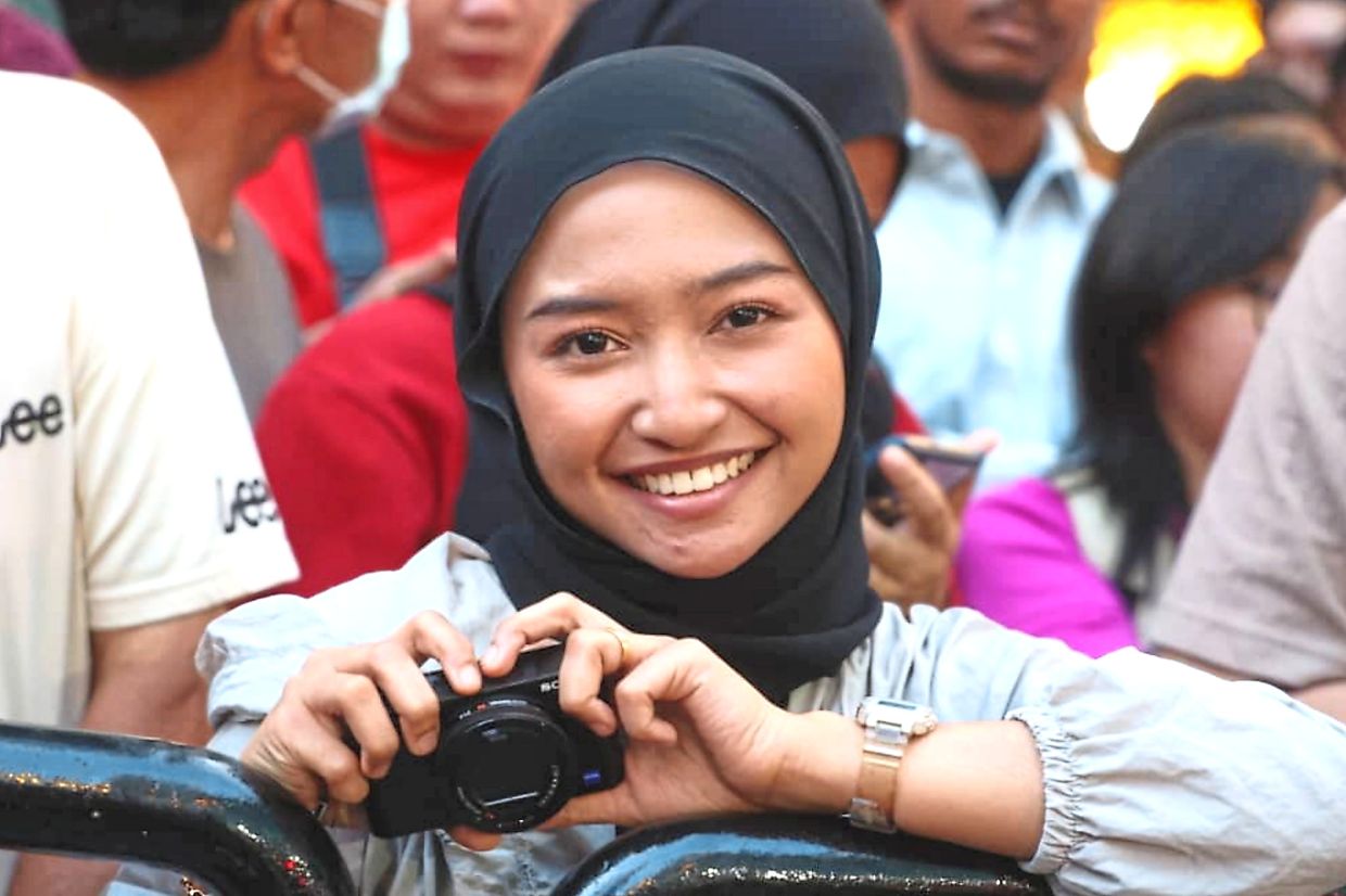 Puteri Khairunnazirah had seen the parade on television before.