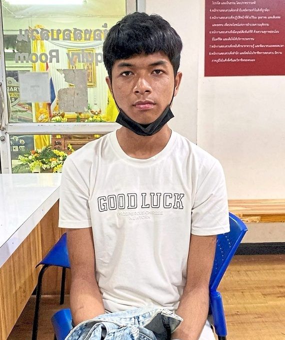 Lucky escape: Gan is now helping the police in the investigations and is undergoing screening under Thailand’s NRM, which is part of the country’s fight against human trafficking.