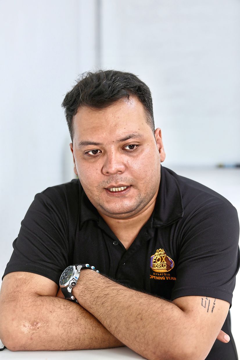 Hamed says he is appreciative of the opportunities this workshop has given him. 