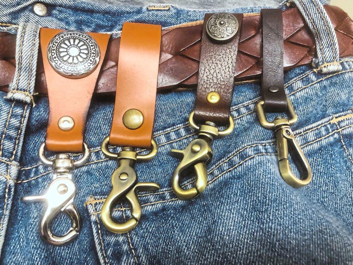 Yahya travelled nearly 200km journey to Sekinchan every fortnight to learn basic leather cutting and stitching techniques over several months.