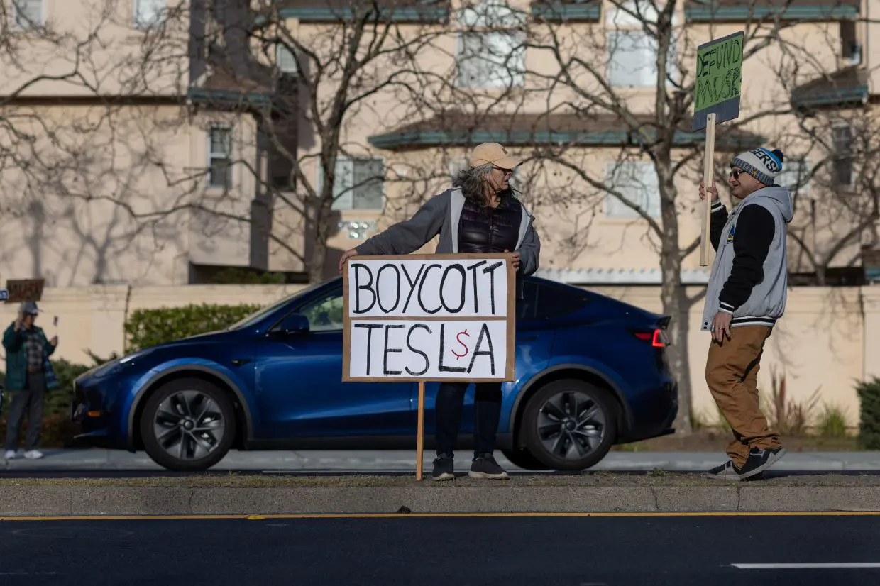 Tesla sales slump in Europe as anger toward Elon Musk grows | The Star