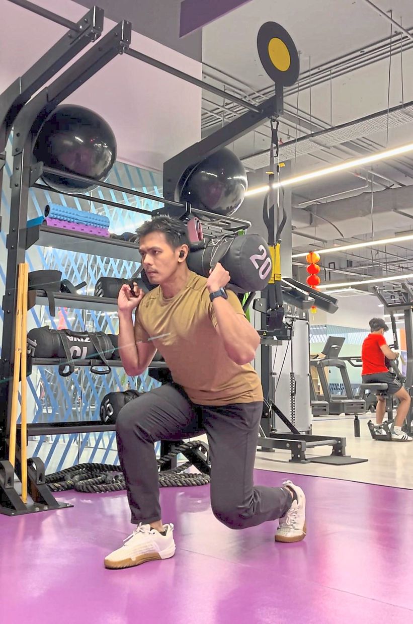 Aidy recommends that people spend between 30 and 60 minutes a day walking and jogging during Ramadan. — Courtesy photo