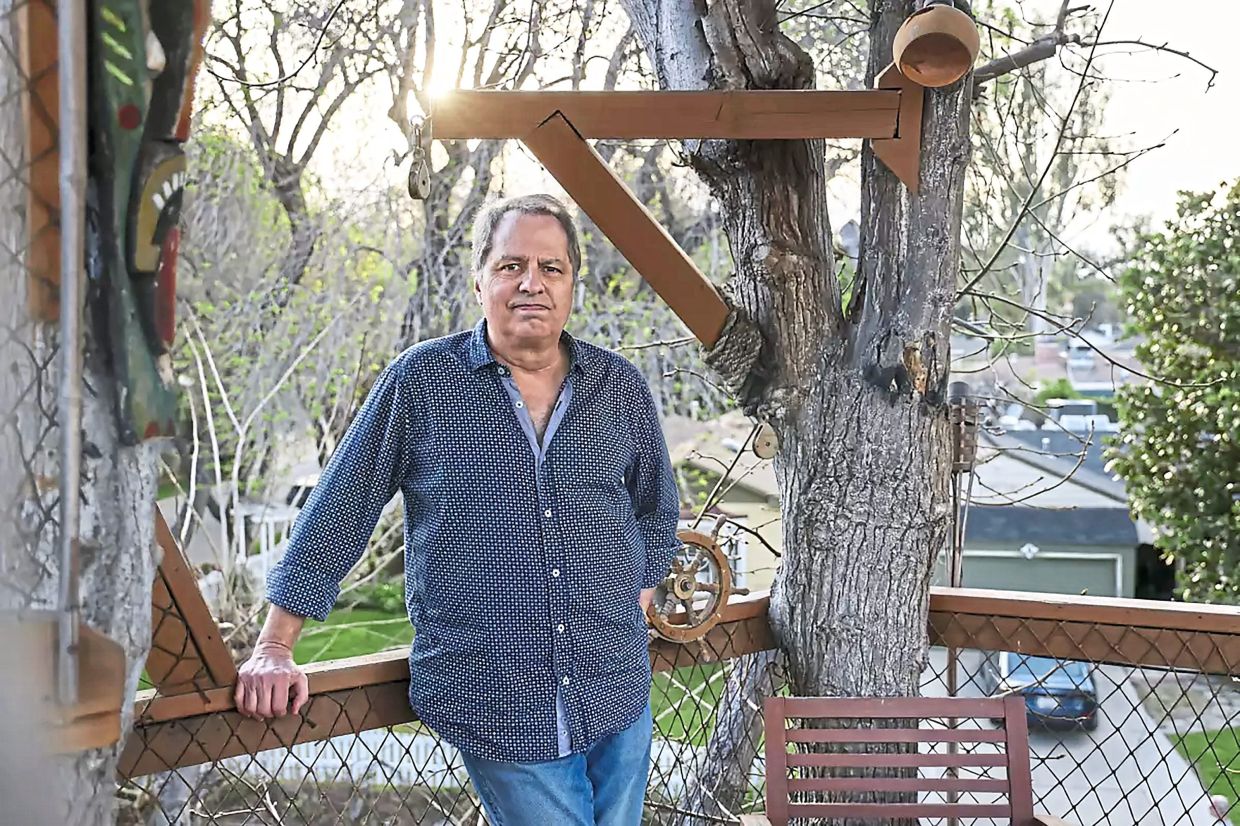 Polizzi says he built the tree house for his daughters more than two decades ago but has battled the city for years over the structure.