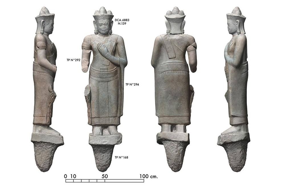 The body matches a head which was first uncovered in 1927, during the French colonial era. - Photo: ANA