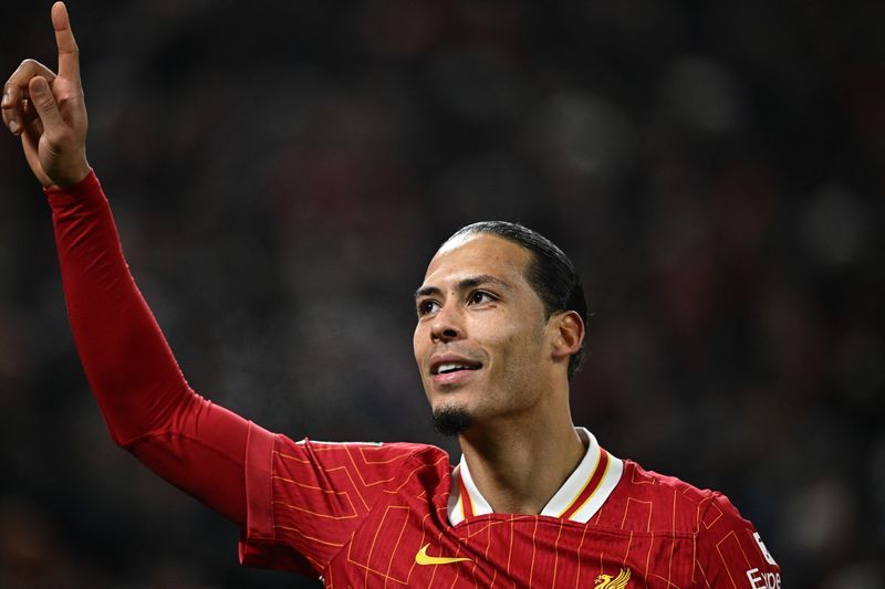 Soccer-Van Dijk eyes place among Liverpool's great captains