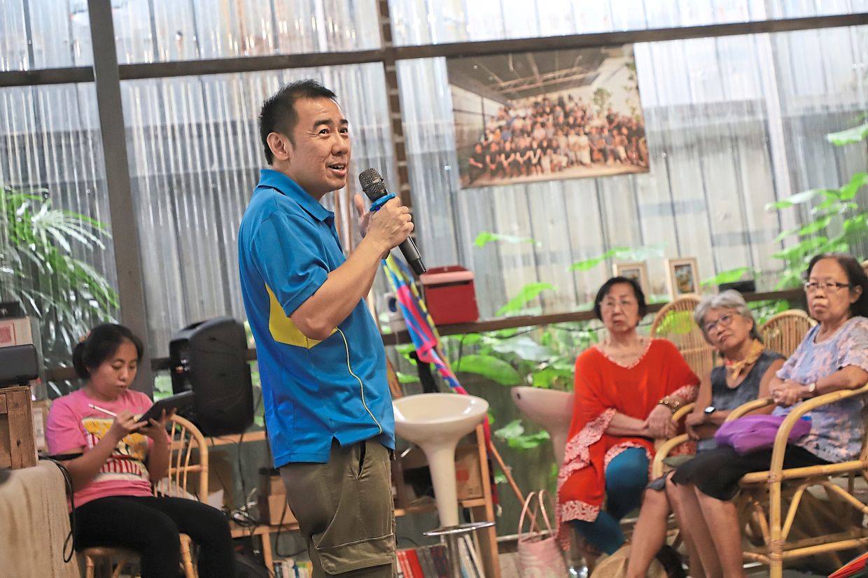 Leong relating his story and steps he took to ensure that his majie’s contributions to his family will never be forgotten.