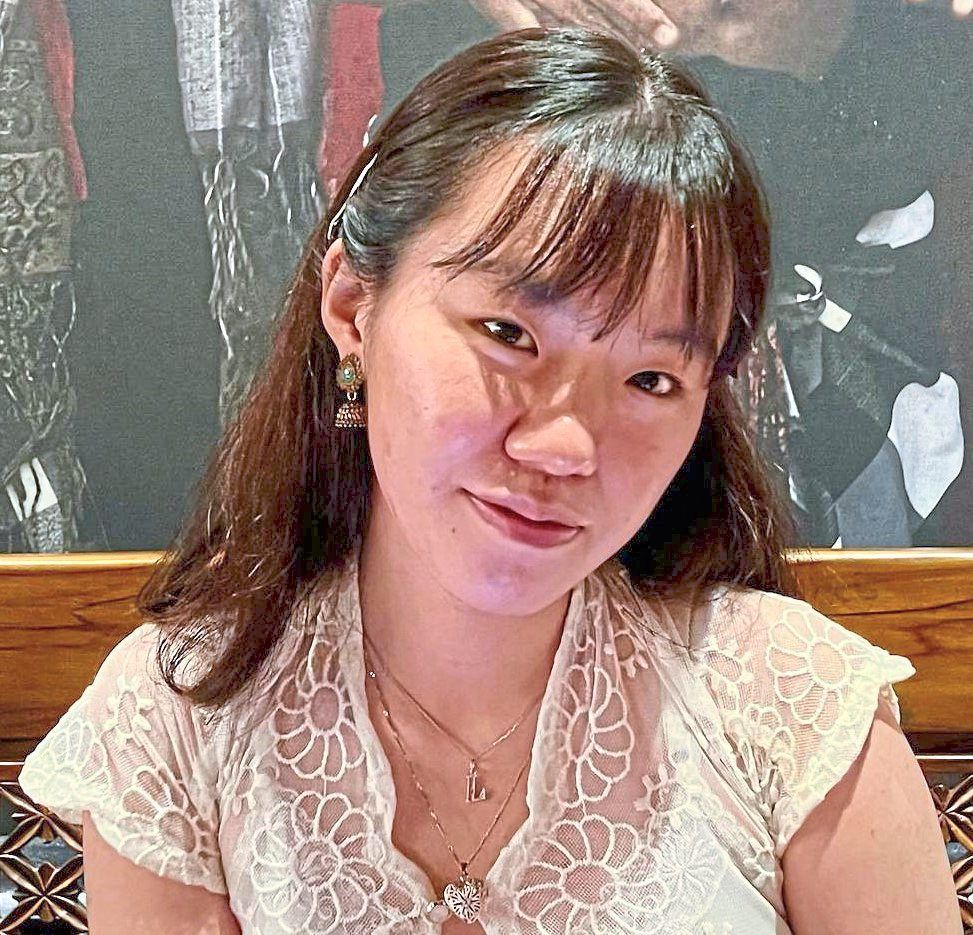 A lover of preloved fashion, Kuan shops for most of her Raya outfits online or in thrift stores. — LEYA KUAN 