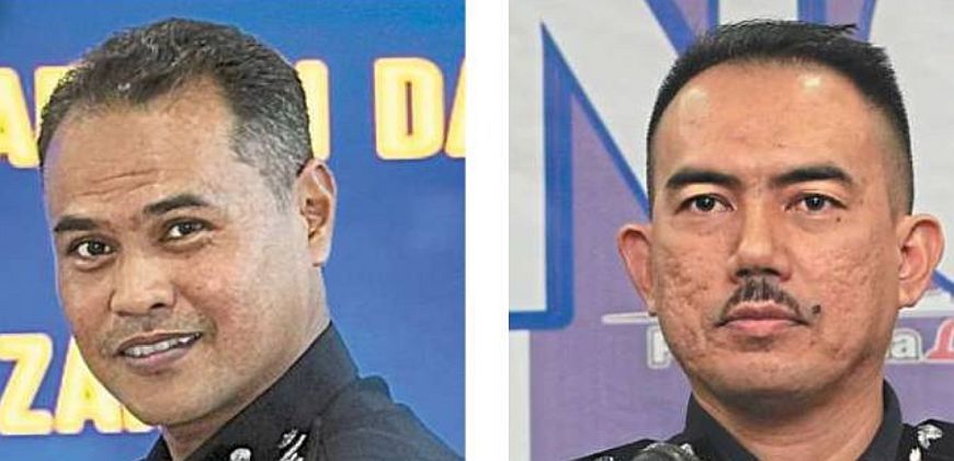 New roles: Azry Akmar (left) and Mohamad Zainal.