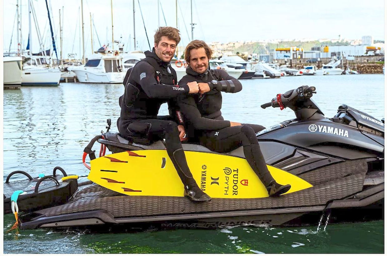 Roseyro (left) and Von Rupp sharing a light moment.