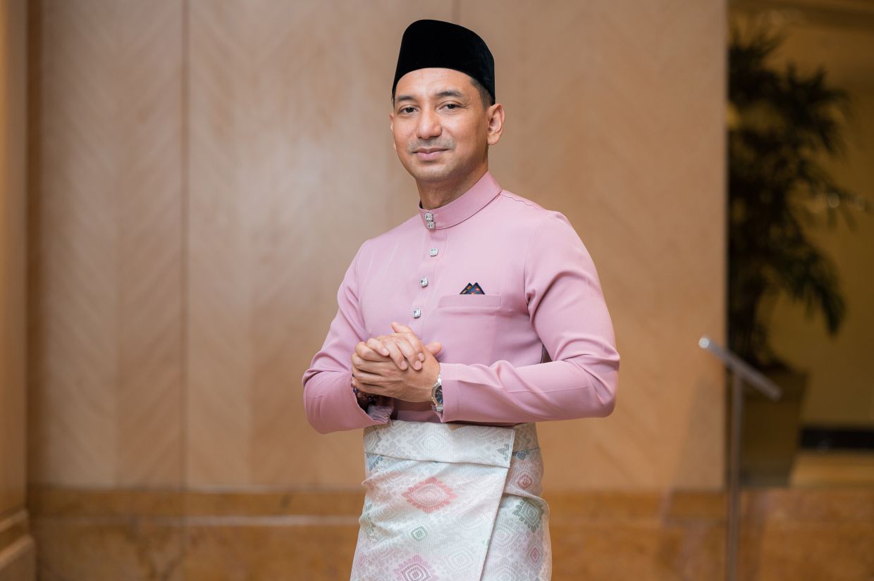 Zizan Razak hopes to host an open house this Syawal. Photo: Kamarul Ariffin/The Star