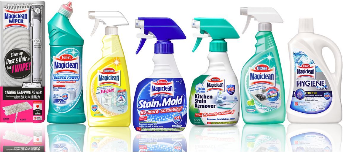 Magiclean makes cleaning hassle-free and thorough.