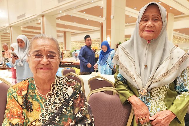 Andam Lundu with Rikil Lundu. - Photo: Borneo Bulletin/ANN