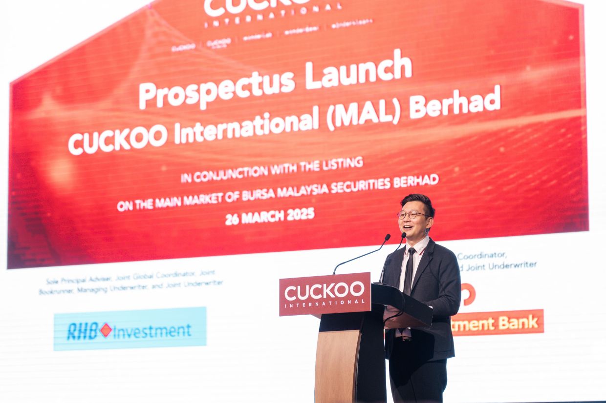 Hoe sets the tone for CUCKOO Malaysia’s next chapter as a trailblazing Healthy Home Creator, committed to reshaping lifestyles through innovation and purpose so that everyone can be #SAMASAMAHealthier in his visionary address at the Prospectus Launch.