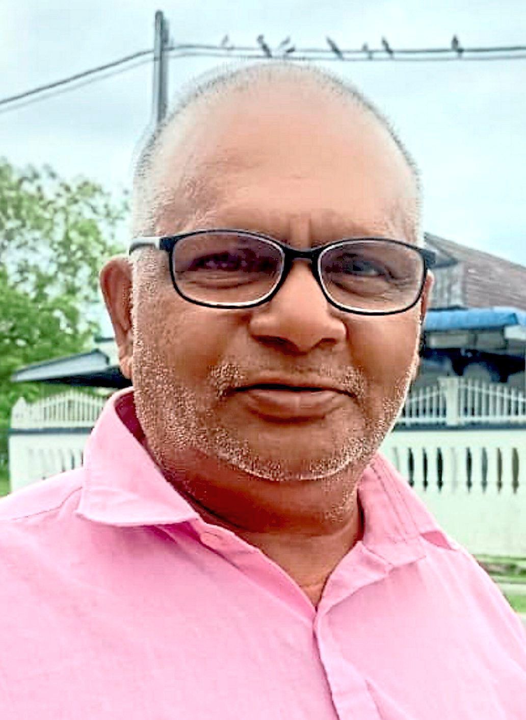 Anbalagu says water stagnation at the field could cause people to slip and fall.