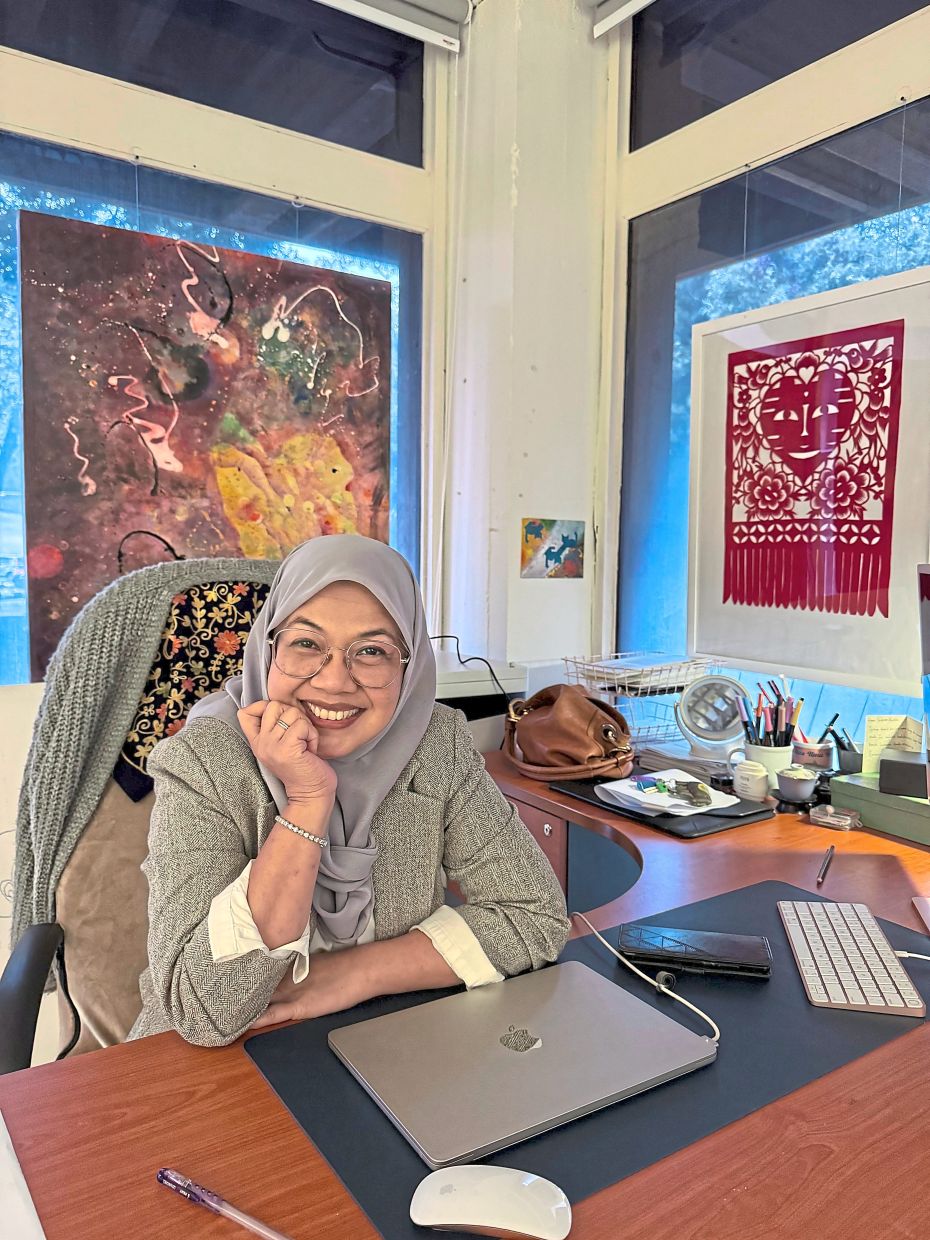 Roslina says humans have inherent creativity, which she describes as the ‘spring water that flows from within’. — Photos provided