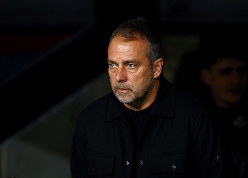 Soccer-Barca's Flick stays grounded ahead of Dortmund test