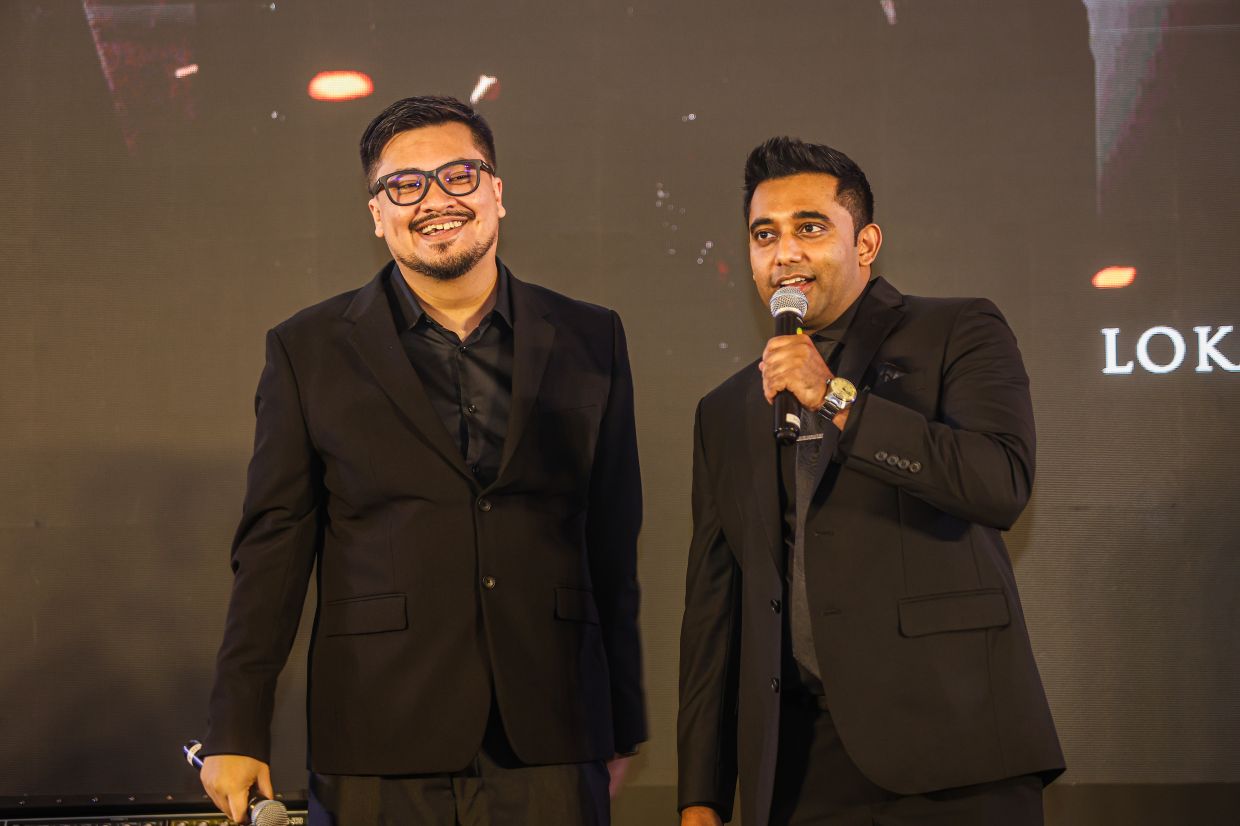 The film is co-directed by Syafiq Yusof (left) and Abhilash Chandra. Photo: Handout