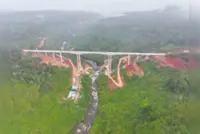 Tallest bridge in Cambodia connected to road network ahead of Khmer New Year opening