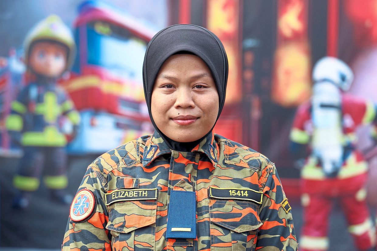 Elizabeth says this is another year of being on standby during Hari Raya Aidilfitri.