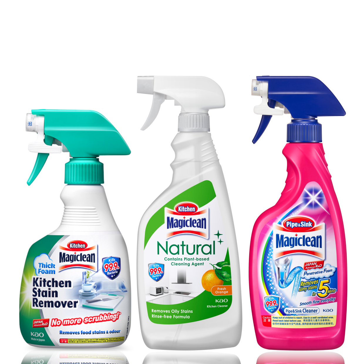 Magiclean has expanded its range with three new products, developed by understanding the evolving consumers needs.