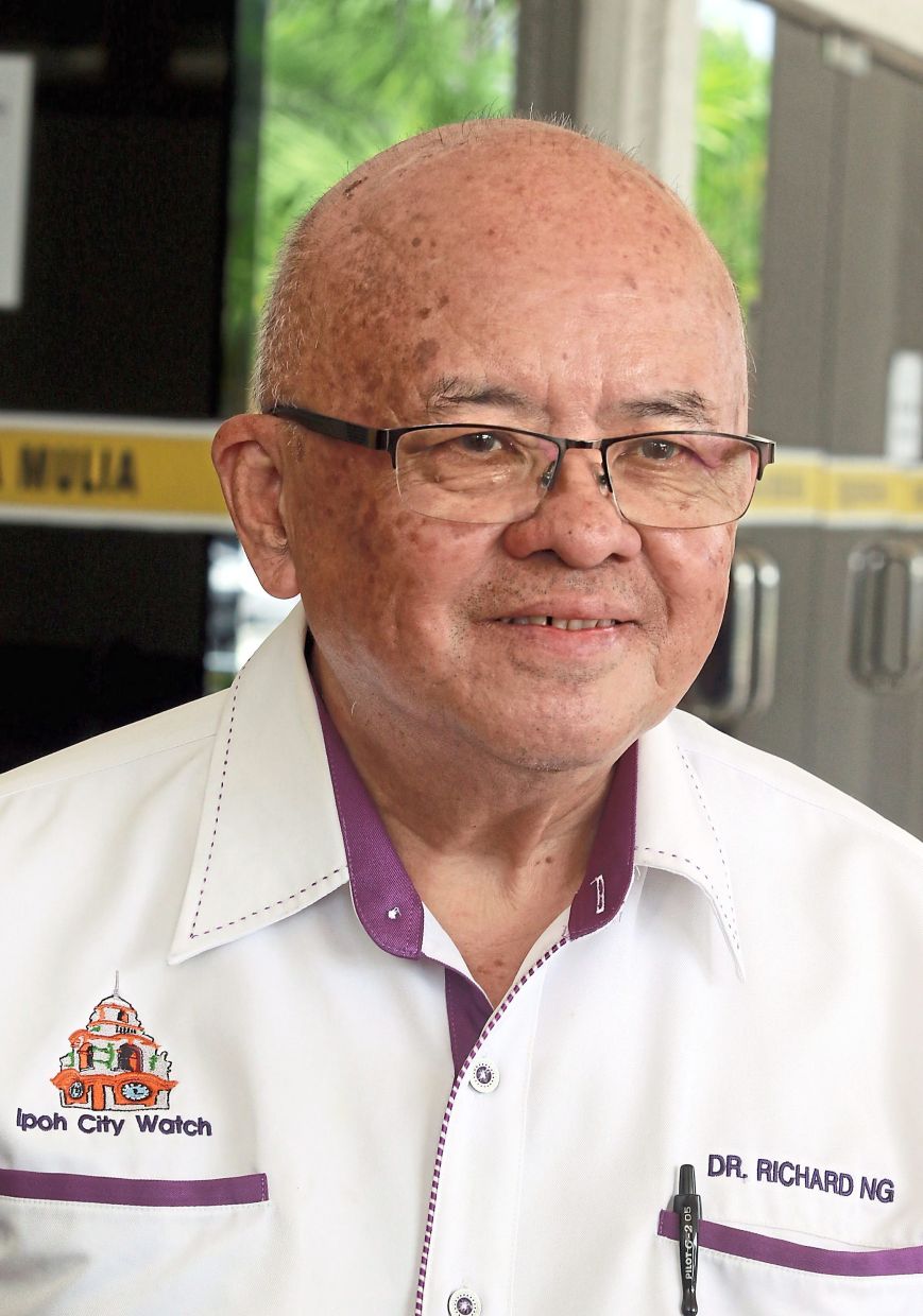 Ng says the carpark should not be demolished as it has historical value.