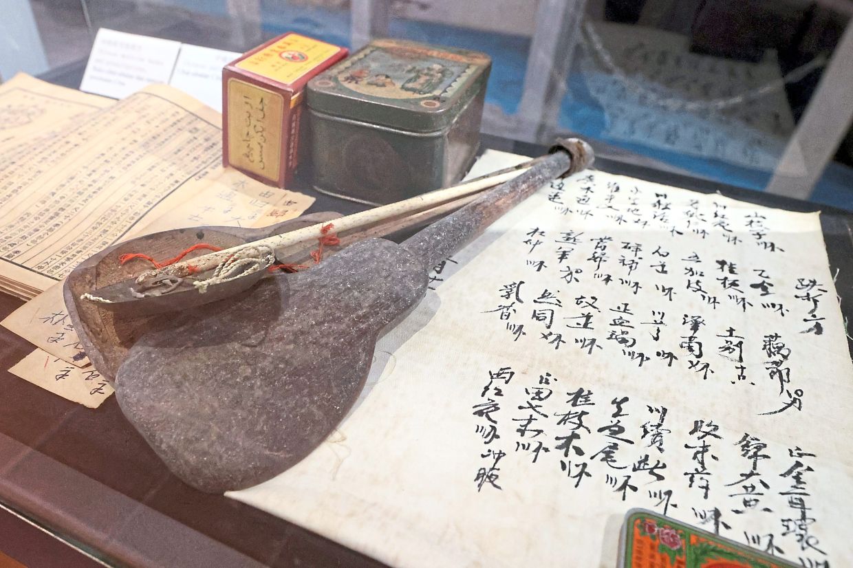 Historical artefacts and documents are among items showcased at Johor Baru Chinese Heritage Museum.