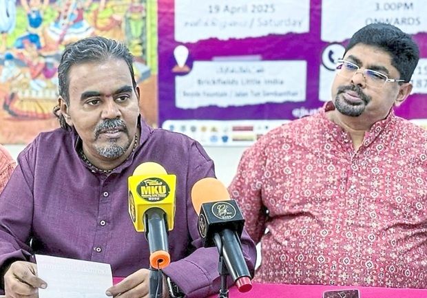 Rishikumar (left) says there will be something for everyone at the street festival.