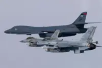 N. Korea raps US for deploying B-1B strategic bomber in S. Korea