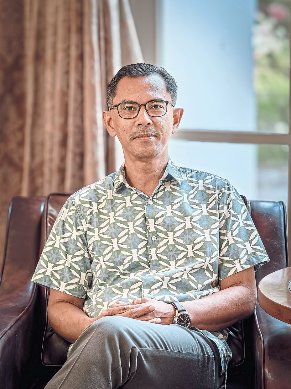Hafiz said that reducing the use of plastic at hotels helps minimise landfill contributions. — The Danna Langkawi