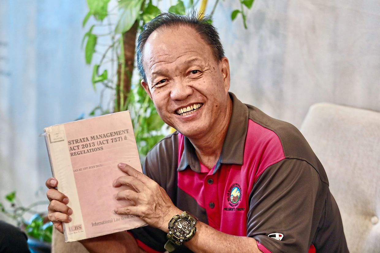 Chong says the issue on STRA in strata properties is bound by the Strata Management Act 2013.