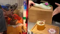 ‘Hit a villain’: China bar offers cocktails with slippers for customers to banish bad vibes