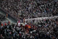 Thousands line up to pay respect to Francis, the pope of 'outcasts'