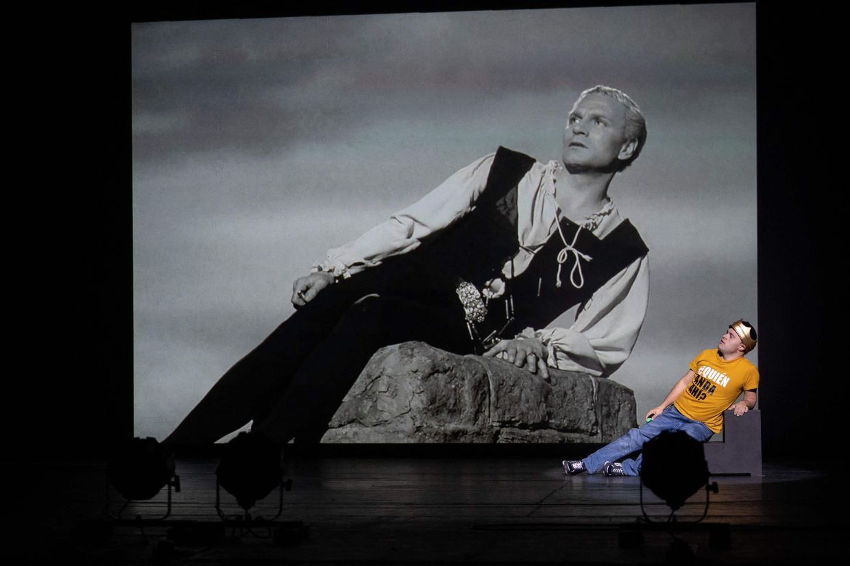 The project was launched seven years ago born out of Jaime Cruz's (right) dreams of becoming an actor. Photo: AFP