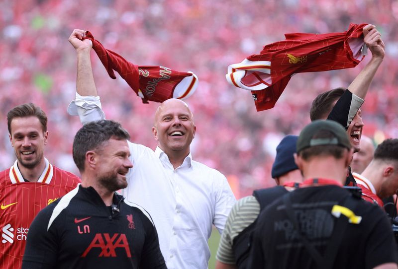 Factbox-Soccer-Stats and records from Liverpool's title-winning season