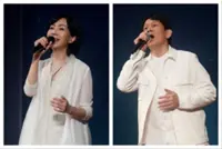 Taiwanese singers Wan Fang and Johnny Yin perform at Tzu Chi's Da Ai concert in KL