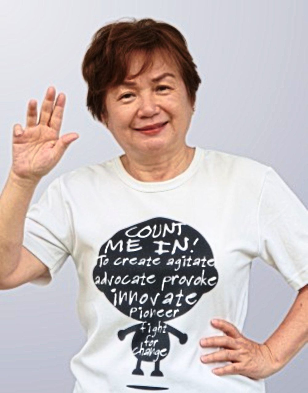 Ho says for the last four decades, Awam's journey has been driven by a shared vision of a just, safe and gender-equal society. Photo: All Women Action Society