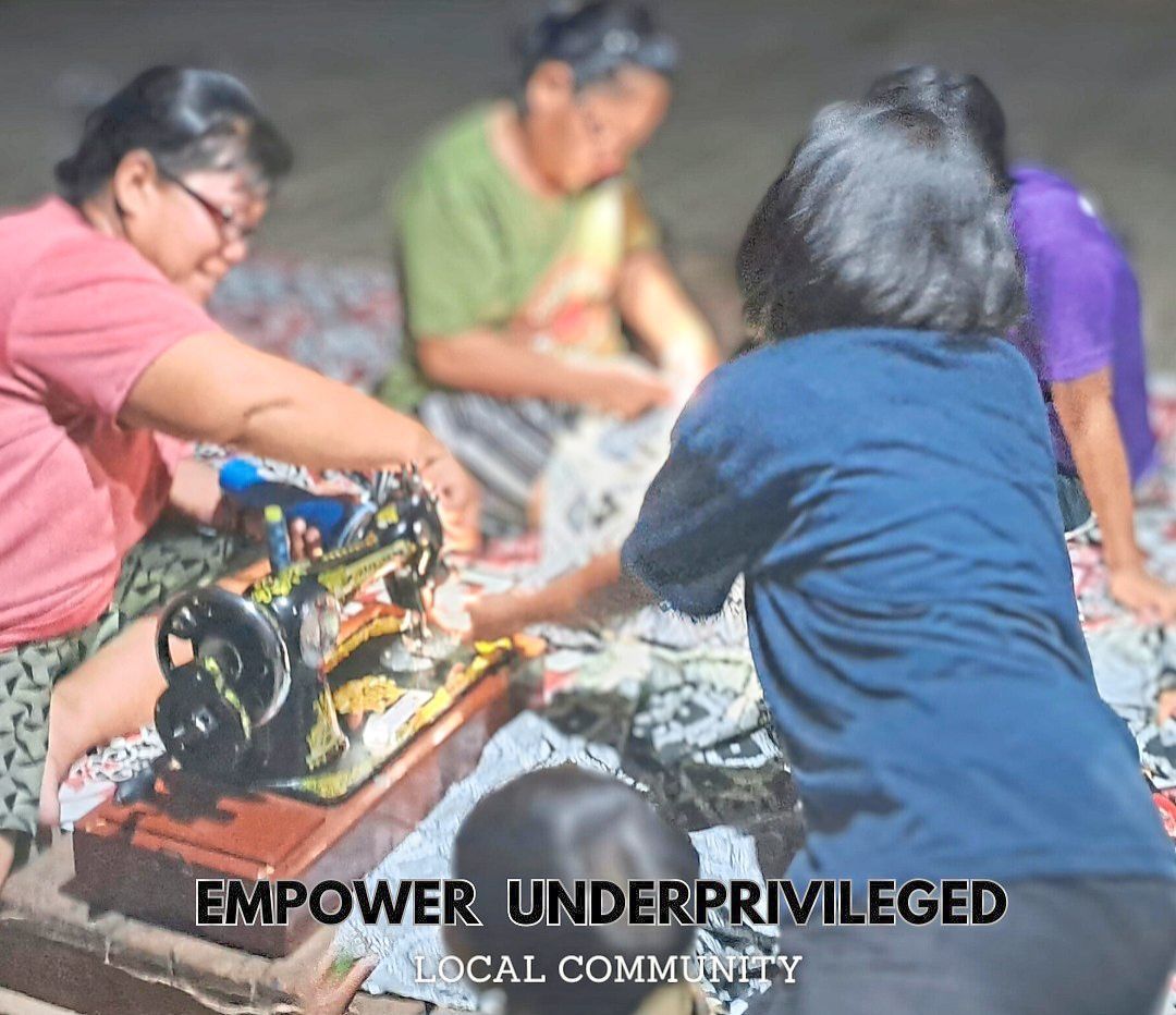 The homemakers-turned-tailors work from home and enjoy flexible hours and fair pay. Photo: Instagram/G1ft.sewingandcraft