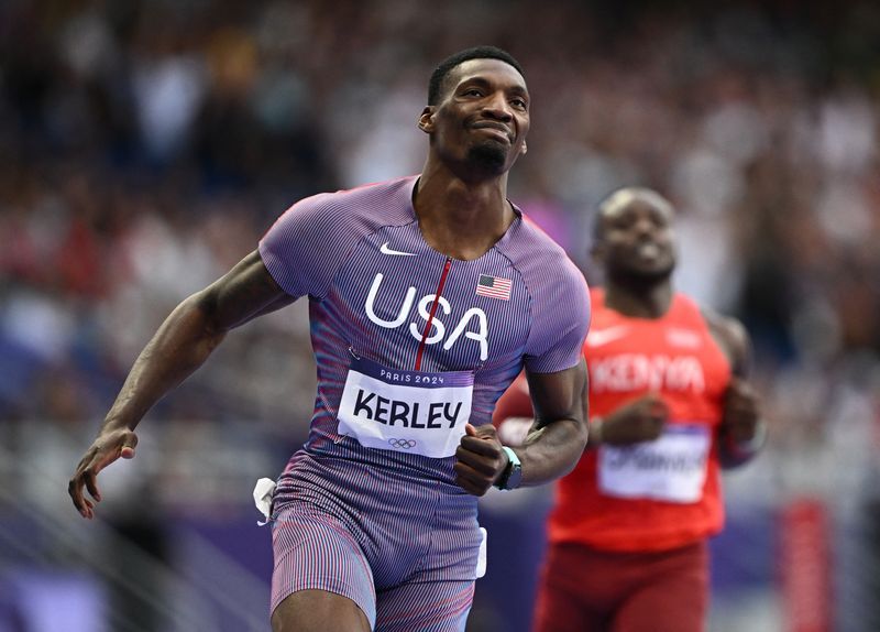 Athletics-American sprinter Kerley to miss Grand Slam Track meet after arrest