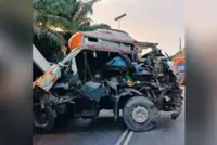 Lorry driver believed 'high' on drugs crashes into two vehicles in Batang Kali
