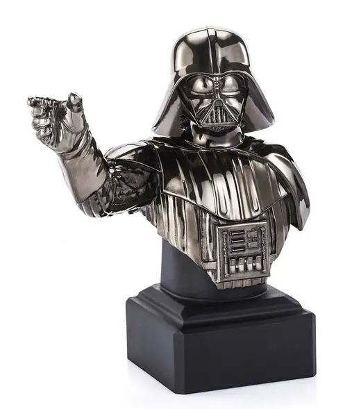 This Royal Selangor Darth Vader bust is impressive. Most impressive. — Photo: Royal Selangor