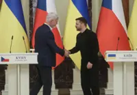 Ukraine's Zelenskiy, in Prague, says ceasefire could be put in place at any moment