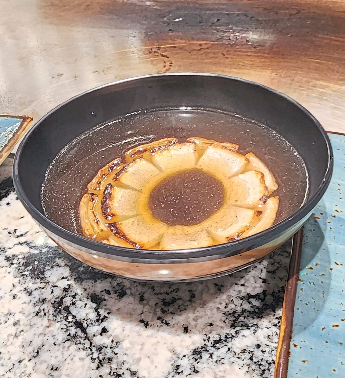 The burnt onion soup is delicious from start to finish. — ABIRAMI DURAI/The Star 
