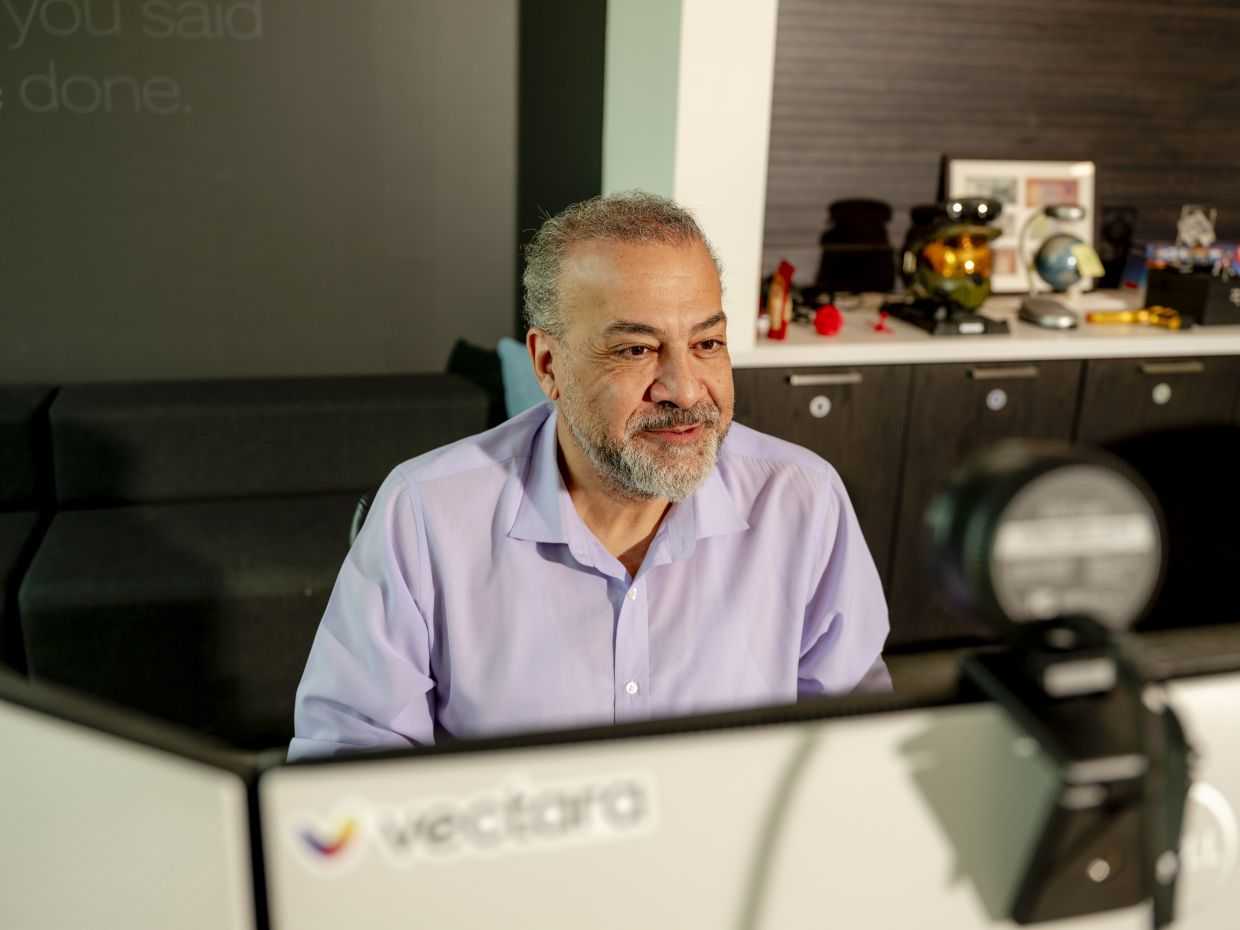 'Despite our best efforts, they will always hallucinate,' said Amr Awadallah, CEO of Vectara, a startup that builds AI tools for businesses, and a former Google executive. 'That will never go away.' — CAYCE CLIFFORD/The New York Times