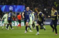 Soccer-Inter edge Barca in seven-goal thriller to reach Champions League final after extra time