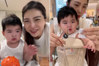 Malaysian-born actress Sora Ma buys first Mother’s Day gift for herself with son’s ang pow money
