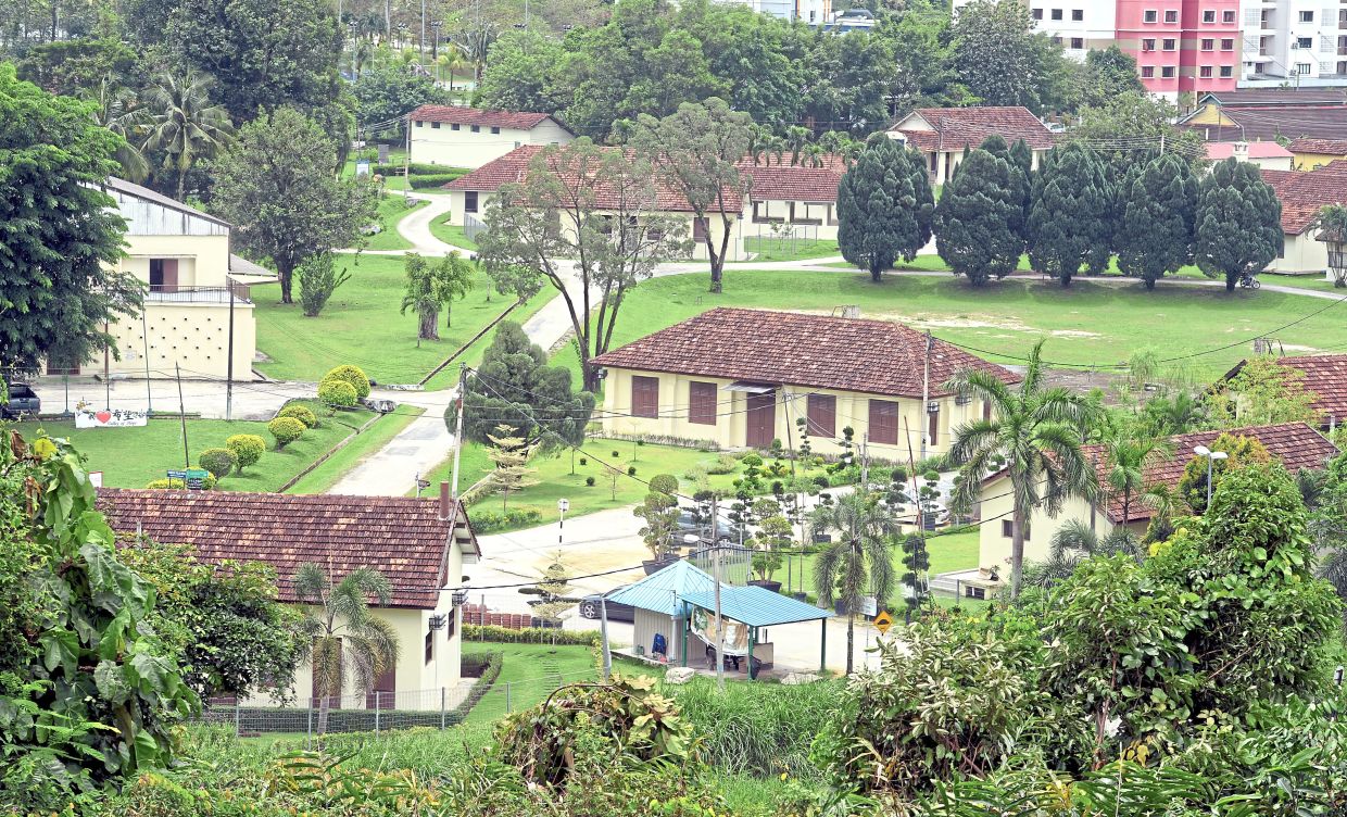 A view of the Valley of Hope in Sungai Buloh, Selangor, formerly a leprosarium, which still houses a few old leprosy patients who have now recovered.