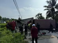 Eight FRU personnel killed in Perak road accident